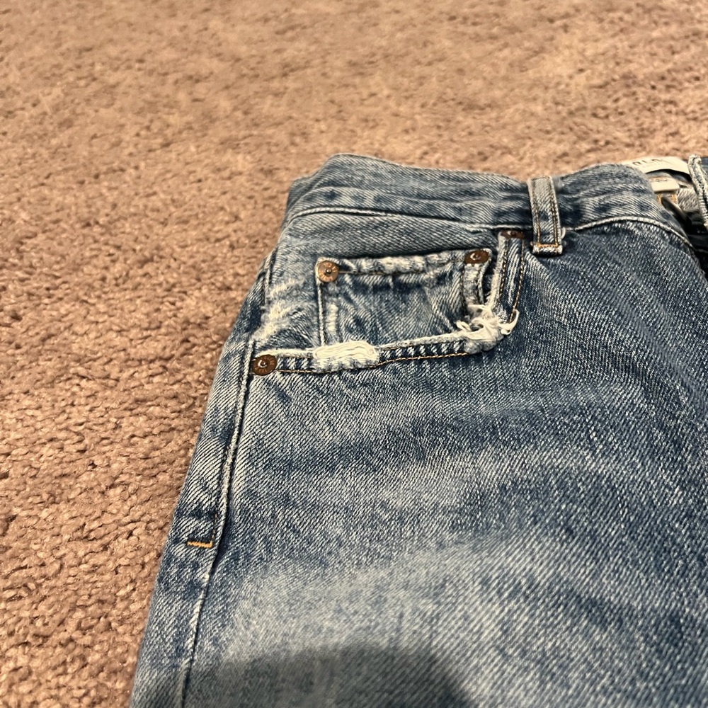 AGOLDE Riley High Rise Straight Crop Jeans - Picture 6 of 16